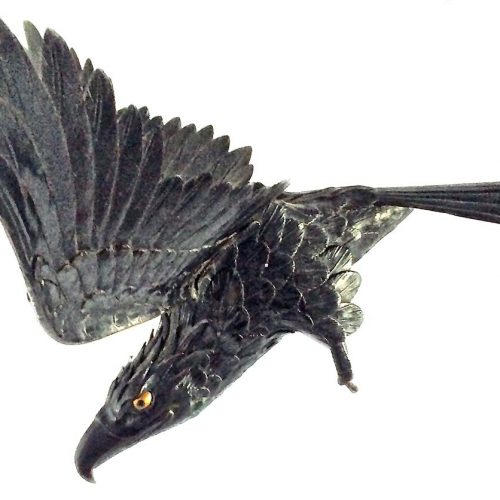 Meiji 'Eagle Sculpture'