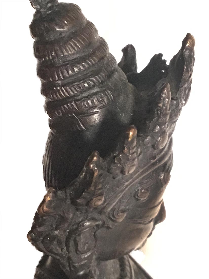 asian-statue Unknown "Asian Statue" bronze Sculpture for Sale at Sculpture Collector