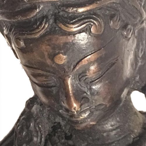 Unknown "Asian Statue" bronze Sculpture for Sale at Sculpture Collector