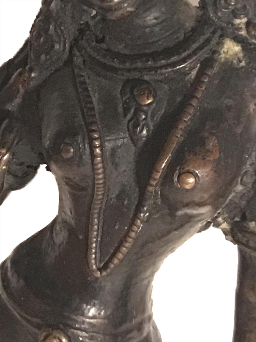 asian-statue Unknown "Asian Statue" bronze Sculpture for Sale at Sculpture Collector