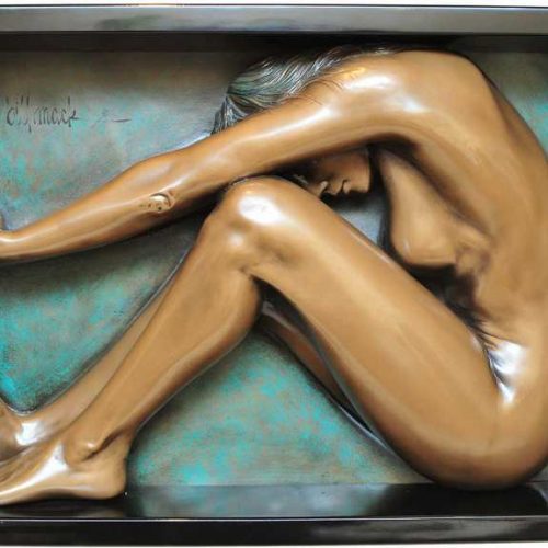 Bill Mack 'Enigma' bonded bronze sculpture for Sale at Sculpture Collector