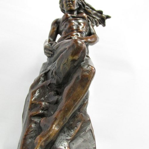 Bobbie Carlyle In Progress bronze sculpture available for sale at Sculpture Collector
