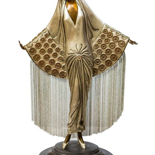Erte - Beloved - bronze sculpture now available for purchase at Sculpture Collector