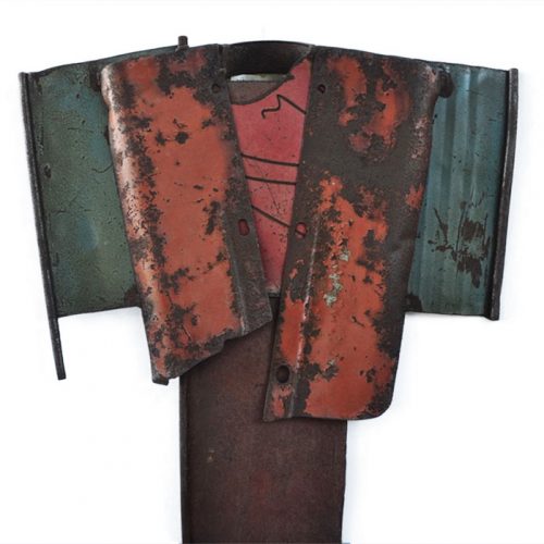 Small Kimono 1975 a unique sculpture by Gordon Chandler available now from Sculpture Collector