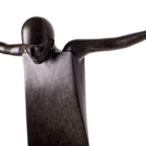Funambule (tightrope walker) by Jean-Louis Corby available at Sculpture Collector