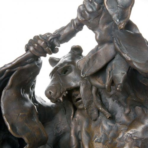 a Native American's true disguise for the hunt