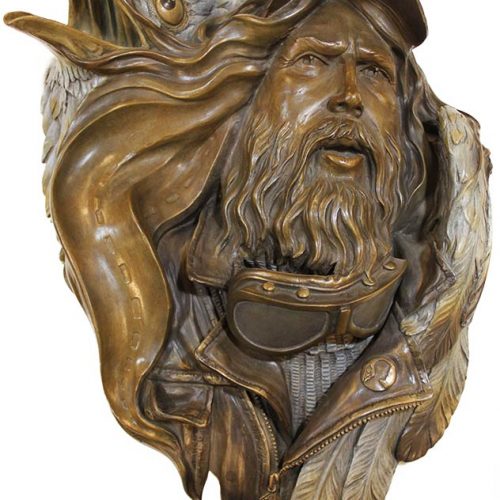 John Soderberg Bronze Sculpture titled 'Highways' from the Easy Rider Collection available now at Sculpture Collector