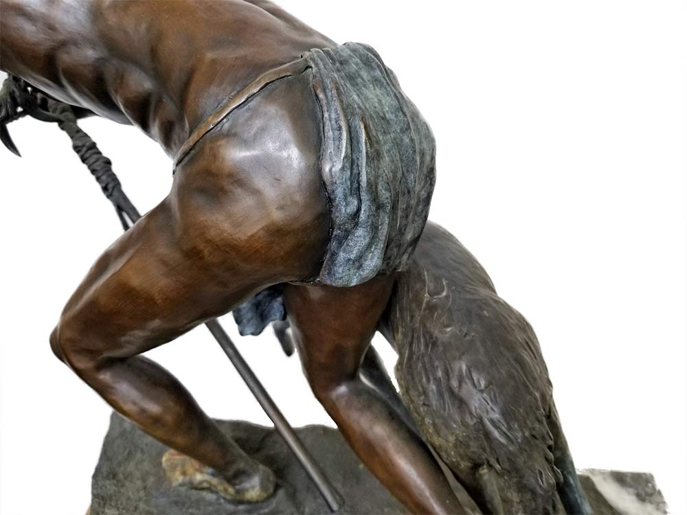 JR Eason bronze sculpture 'Mixed Blood' JR Eason bronze sculpture 'Mixed Blood'