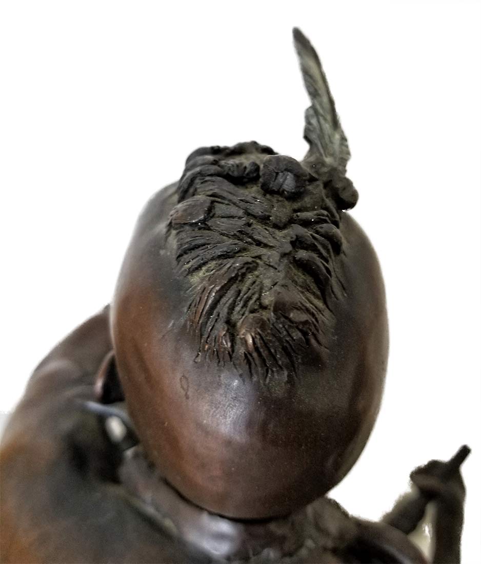 JR Eason bronze sculpture 'Mixed Blood' JR Eason bronze sculpture 'Mixed Blood'