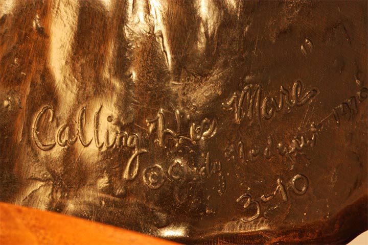 Judy Nordquist 'Calling His Mare' Judy Nordquist 'Calling His Mare'