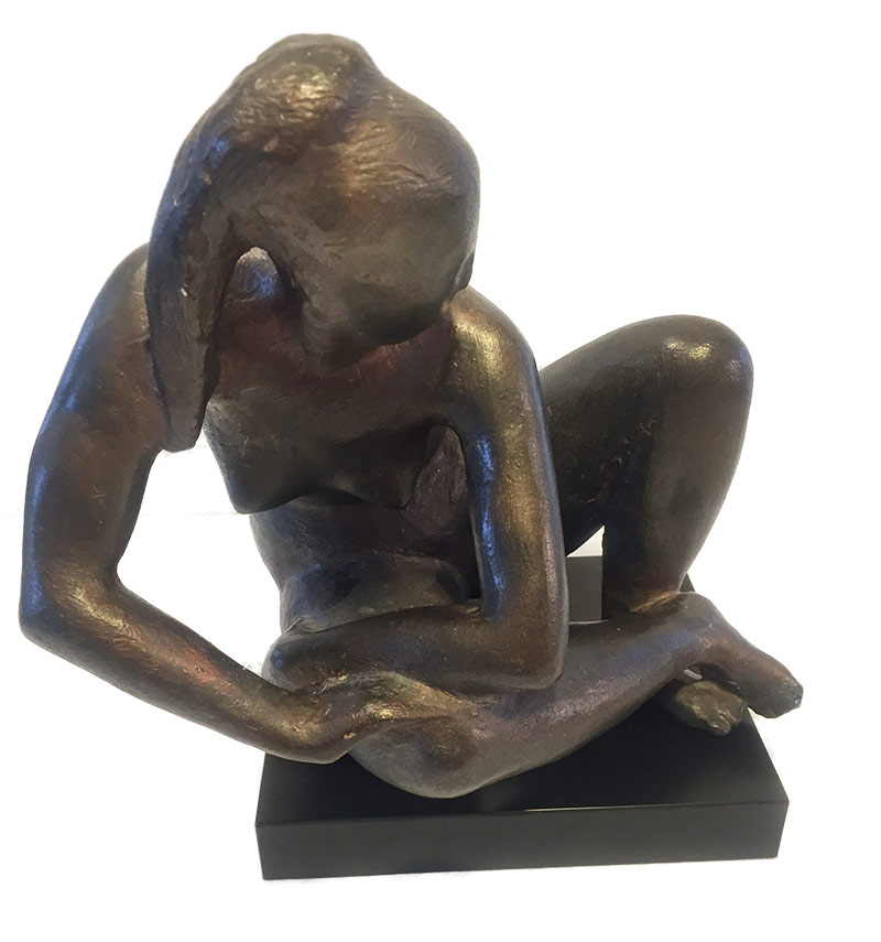 oronzio-maldarelli-biancaII Oronzio Maldarelli "Bianca II" bronze study sculpture available for sale at Sculpture Collector