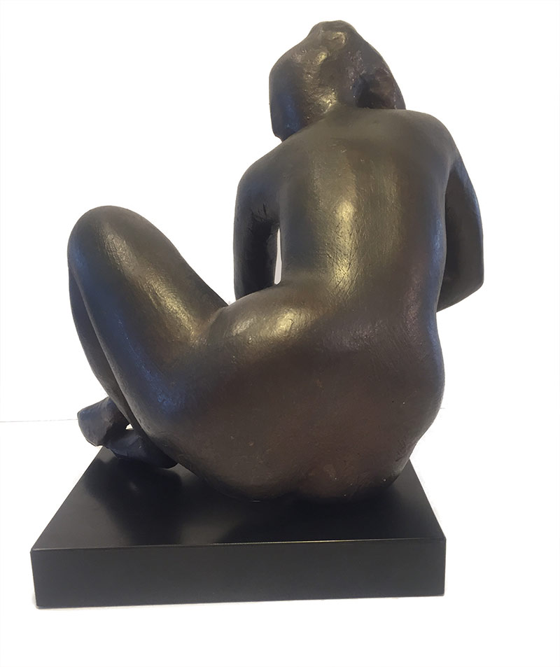 oronzio-maldarelli-biancaII Oronzio Maldarelli "Bianca II" bronze study sculpture available for sale at Sculpture Collector