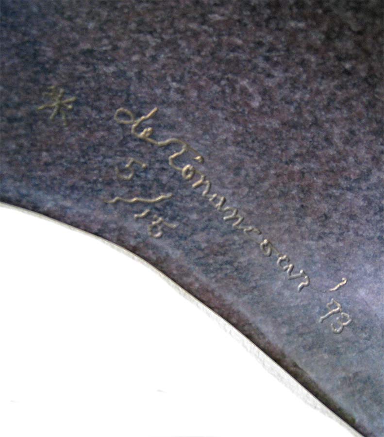 sig-detonancour-flight Sig deTonancour Flight smooth figurative abstract bronze sculpture available at Sculpture Collector a place where sculpture of most all types is bought and sold the world over