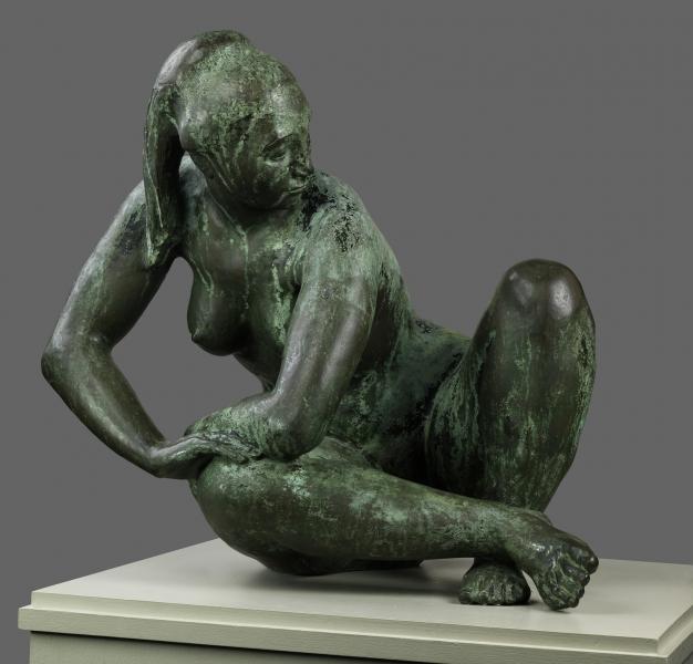 Oronzio Maldarelli, Bianca, No. 2, 1950-1952, bronze, Smithsonian American Art Museum, Museum purchase, 1969.165 Oronzio Maldarelli, Bianca, No. 2, 1950-1952, bronze, Smithsonian American Art Museum, Museum purchase, 1969.165
