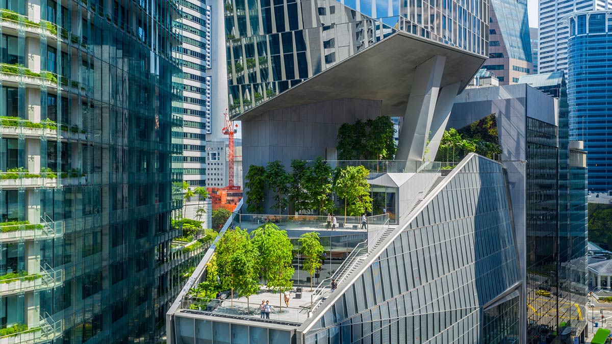 Green Gardens offioce Tower Kohn Pederson Fox architects