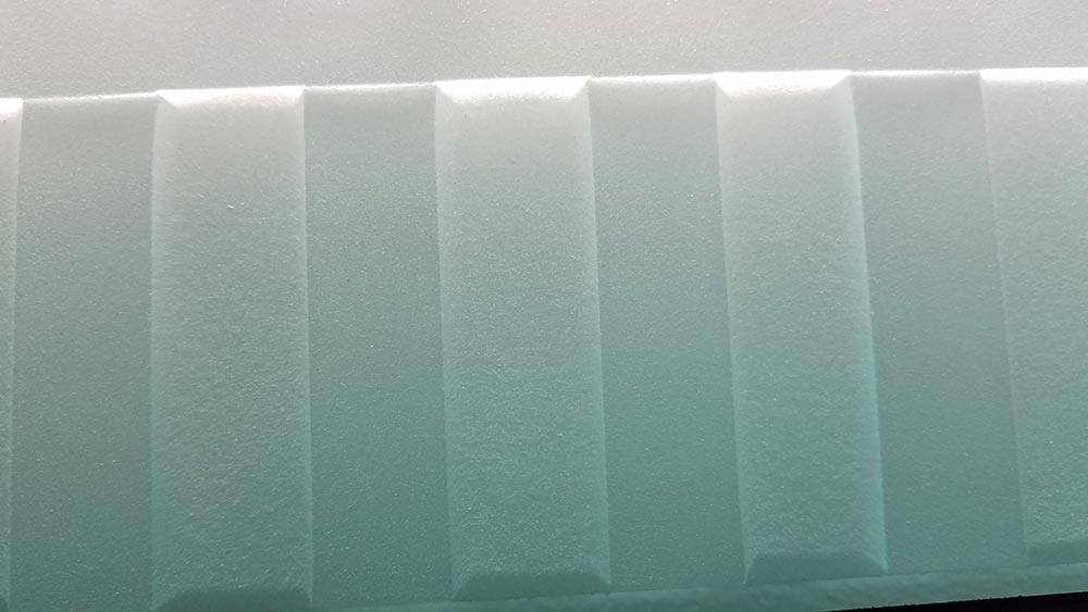 Art Deco Glass floor standing sculpture by Frank Hill Art Deco Glass floor standing sculpture by Frank Hill