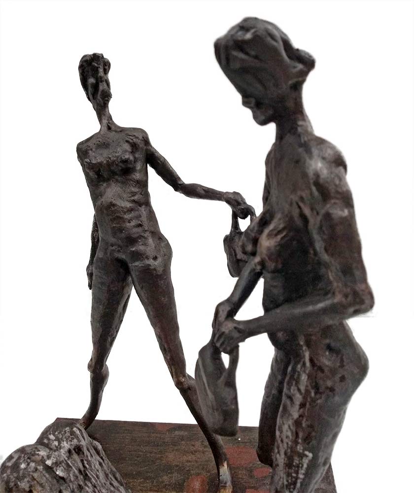 Make a Choice - a unique welded steel sculpture by Norwegian artist Knut Kvannli Make a Choice - a unique welded steel sculpture by Norwegian artist Knut Kvannli