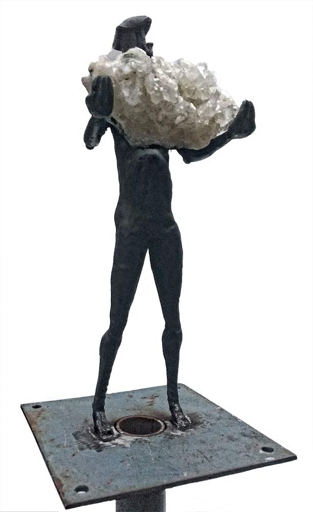 Power - a unique welded steel sculpture meanty for the wall by Norwegian artist Knut Kvannli Power - a unique welded steel sculpture meanty for the wall by Norwegian artist Knut Kvannli