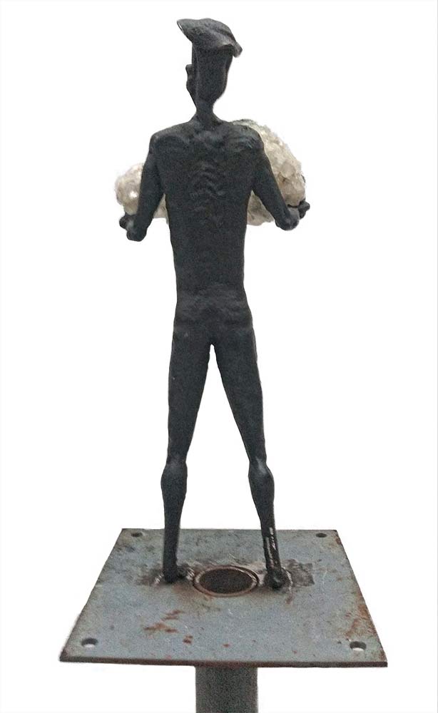 Power - a unique welded steel sculpture meanty for the wall by Norwegian artist Knut Kvannli Power - a unique welded steel sculpture meanty for the wall by Norwegian artist Knut Kvannli