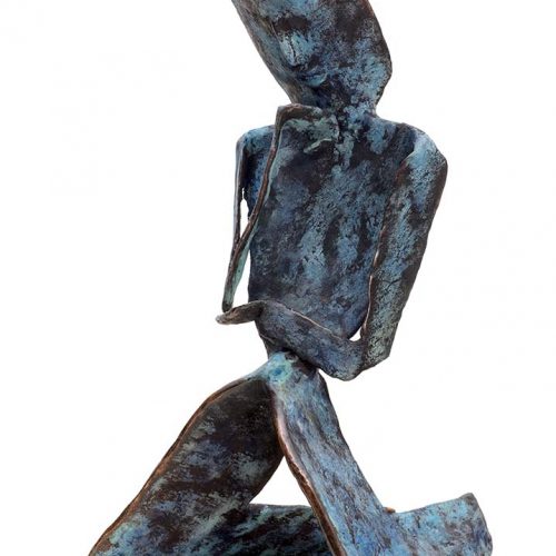 'Skepsis' a bronze limited edition sculpture by Nikolas