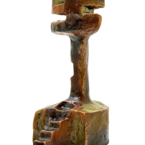 Spirituality a limited edition bronze sculpture by Nikolas