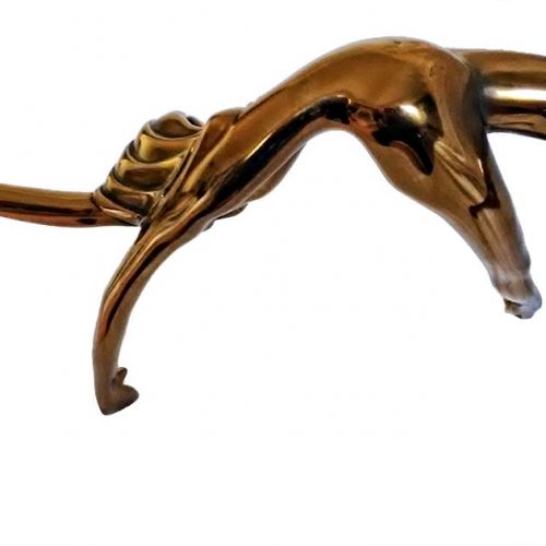 'Christina' a bronze limited edition figurative sculpture by Tom Bennett