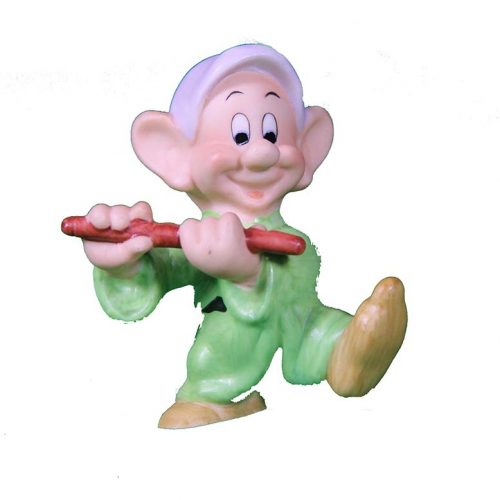 Dopey a sculpture in porcelain for Disney by Giuseppe Armani